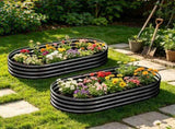 Galvanized Raised Garden Bed 6x3x1ft - Heavy Duty Metal Planter Box for Vegetables, Herbs & Flowers, W840P499235