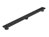 36 Inch Linear Shower Drain with Removable Brick Patterned Grate Cover, 304 Stainless Steel Shower 56489198