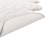 Gloss White Faux Fur Area Rug B055P299647