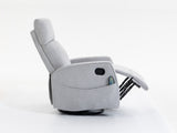 Short plush manual button armchair sofa W547P437355