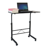 ZNTS [Old code:16950149]Removable P2 15MM Chipboard & Steel Side Table Black 73019330