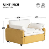 50*43" Oversized Chenille Single Sofa Chair,Wide and Deep Seat Accent Chair,Modern N723P235042L