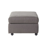 Enda Living Room Fabric Ottoman T2574P196965
