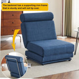 Single Sofa Chair Foldable Single Sofa Bed with Pillow,Portable Foldable Sofa Bed,Leisure Sofa W2113P181632