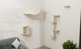 Modern Wall-Mounted Cat Furniture - 4pcs W243P326633