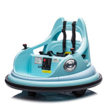 ZNTS 12V ride on bumper car for kids,electric car for kids,1.5-5 Years Old,W/Remote Control, LED Lights, W1578P198508