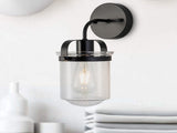 1-Light ll Lamp with Clear Glass ShadeModern ll Sconce Industrial Indoor ll Light Fixture E26 22372514