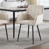 ZNTS Dining Chairs Set of 2, Upholstered Kitchen Chairs with Comfortable Seat, velvet Dining Chairs with W3112P254925