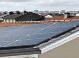 8" x 100ft Solar Panel Bird Guard Kit, Rust-Proof PVC Coated Critter Guard Mesh with 100pcs Aluminum 25384416