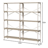 ZNTS 5 Tier Large Book Shelf, Bookcase Home Office Open Bookshelf,Shelves for Living Room, Office 72464849