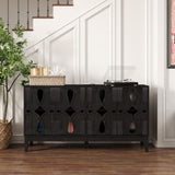 60.5" Mid Century Modern Sideboard Buffet with Storage, TV Media Console Table, Storage W1801P268982
