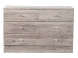 Modern Simple 4-Drawer Dresser Nightstand Gray 74731690