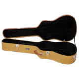 ZNTS 41" Folk Guitar Hardshell Carrying Case Fits Most Acoustic Guitars 39280715