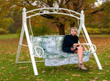 Outdoor High-Back Chair Cushions, One-Piece Hinged and Back Design, Fade-Resistant & Waterproof 13448843