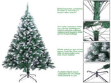 7FT Spray White PVC Christmas Tree 1349 Branches 60976705