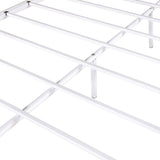 Twin-Over-Full Metal Bunk Bed, Heavy Duty Bunk Bed,Easy Assembly with Enhanced Upper-Level W840140153