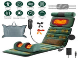 Full Body Electric Massage Mat with Detachable Neck & Foot Kneading Units, Inflatable Lumbar Pillow 80368562