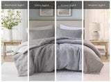 3 Piece Oversized Comforter Set-Full/Queen B035P280374