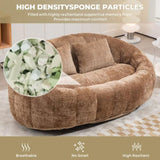 COOLMORE Bean Bag sofa Lazy Sofa Durable Comfort Lounger High Back Bean Bag Chair Couch for Adults W395P181441