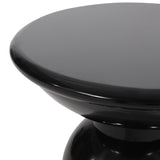 Outdoor Metal end Table -Large 73615.00BLK