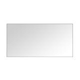 84in. W x48 in. H Metal Framed Bathroom Mirror for Wall, Rectangle Mirror, Bathroom Vanity Mirror W1272101957
