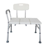 ZNTS Medical Bathroom Safety Shower Tub Aluminium Alloy Bath Chair Transfer Bench with Wide Seat & Padded 48856399