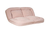 Convertible Fold-Out Single Sofa Bed,Pink,the Left Part of the Complete Product. W244P289258