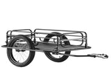 275 lbs Heavy-Duty Bike Cargo Trailer, 20" Wheels Carbon Steel Bicycle Wagon with Foldable Compact 38767990