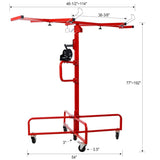 ZNTS Drywall Lift Panel 16' Lift Panel Hoist Jack Lifter Jack Rolling Caster Wheel Sheetrock 47794329