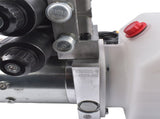 Hydraulic Power Unit 8 Quart Double-Acting Hydraulic Pump 12V DC 1.6KW 3200 PSI for Dump Trailer, 02328386