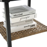3pcs rocking rattan set wholesale leisure chair outdoor rattan rocking chair set grey W640134152