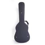 39" Classical Guitar Hard Case Microgroove Flat Black 28845359