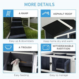 ZNTS Outdoor Rabbit Hutch （Prohibited by WalMart） 65169278