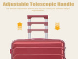 28 Inch ABS Hard Shell Large Travel Checked Luggage - Scratch Resistant Surface Four W2787P437259