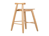 Grove Indoor Rubberwood Barstool, Natural Finished, Set of 2 N775P336231N
