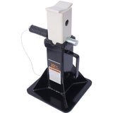 Heavy Duty Pin Type Professional Car Jack Stand with Lock, 22 Ton Capacity, Black, 1 W465110078