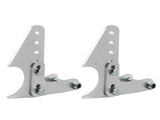 Universal Coil-Over Rear Lower Kit Adjustable Shock Mount Brackets Steel for 3" Axle Tubes 76366507