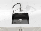 Stainless Steel Kitchen Sink, 18x18 Single Bowl, Undermount HandmadeSink in Black, with US 33514465