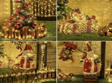 8-piece set multi-color solar fairy light string, 330 LED outdoor solar Christmas lights, 8 modes 95507931