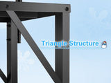 5 Step Ladder with Handrail, Swimming Pool Ladder Above Ground, 660 lb Load Capacity RV Steps with 23239640