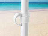 7 ft Round Blue Beach Umbrella, UV Protection UPF 50 17988102