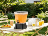 5 Gallon Beverage Dispenser with No-Drip Spigot, Plastic Drink Dispenser for Iced Tea, Lemonade, 48445619