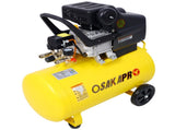 4.5HP Portable 13 Gallons Oil-Lubricated Air Compressor Tank Ultra Quiet Horizontal Tank Adjustable W46564403