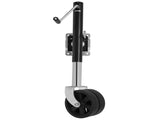 6-inch Dual Wheels Trailer Jack, 1500 lbs, for RV, Boat, Trailer and More, Black 33045451