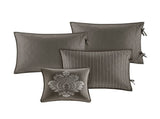 6 Piece Reversible Daybed Cover Set Dark Grey Daybed B03597552