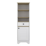 St. Clair Linen Cabinet, Two Interior Shelves, Two Open Shelves B200P188852