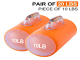 Water-filled Dumbbell Set, Adjustable Weights Dumbbell, portable Training Equipment, 20lb/pair 00626269