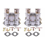 2pcs Carburetor For Weber 40DCOE 40 DCOE Twin Choke 19550.174 4 Cyl 6 Cyl VW V8 19550174 28059452