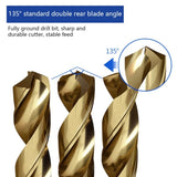 51 Piece Set of Cobalt Containing Fried Dough Twists Drill Hand Electric Drill Drilling Bit Set 80475422