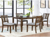Wooden Dining Chairs Set of 4, Kitchen Chair with Padded Seat, Upholstered Side Chair for Dining 39830462